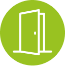 icon of a door opening